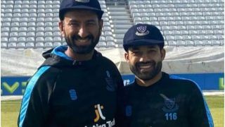 India-Pakistan Combo: Sussex Debut For Cheteshwar Pujara & Mohammad Rizwan vs Derbyshire in the County Championships
